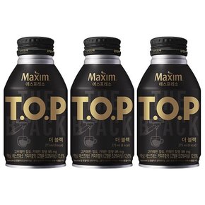 맥심 티오피 더 블랙 275ml x 6캔 캔커피 커피음료 TOP