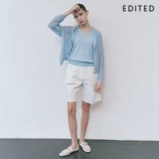 EDITED [런칭가 69,900원] 에디티드 썸머 크로셰 후드 집업 세트 (집업+나시)