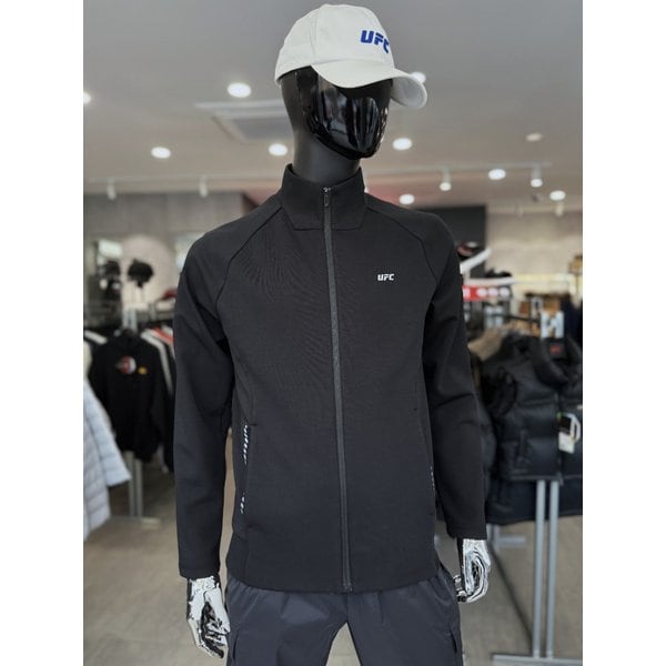 [여주점] UFC 볼트 슬림핏 트레이닝 자켓 블랙 U4TTV3102BK