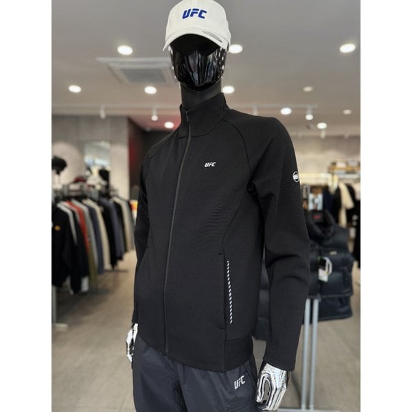 [여주점] UFC 볼트 슬림핏 트레이닝 자켓 블랙 U4TTV3102BK