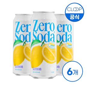 클룹 제로소다 레몬 500ml 6입