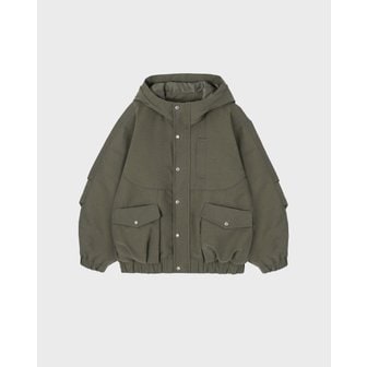 송지오 [파주점] 옴므 시그니처 코쿤 후드 점퍼 SI2JP901KK