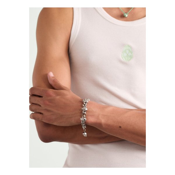 실버톤 체인 브레이슬릿 1647597356401585