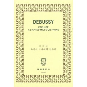 드뷔시 목신의 오후에의 전주곡 Debussy Prelude A L39;Apres-Midi D39;Un Faune