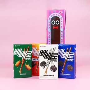 롯데웰푸드 빼빼로 슬라이딩 150g x 3개 / 빼빼로데이 선물