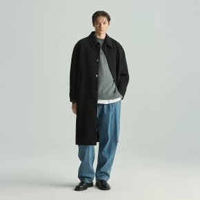 [여주점] 남성 Feutré 캐시미어 블랜드 헨드메이드 발마칸 롱코트 IQCAW25703BKX