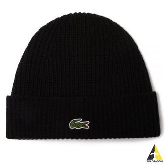 라코스테 라코스테 Logo Patch Wool Beanie (RB9883-031) (로고 패치 울 비니)