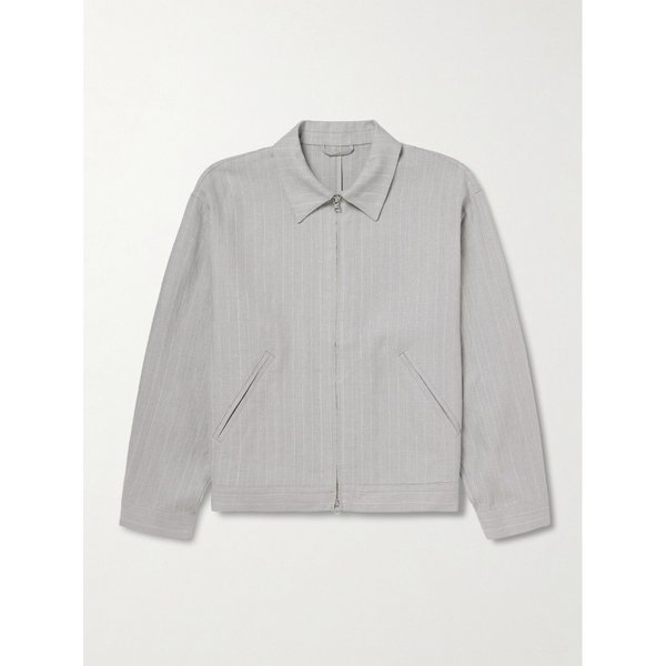 NN.07 페트루스 1455 오버사이즈 핀스트라이프 블루종 재킷 46376663163055551