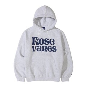 ROSE VANES HOODIE (MELANGE WHITE)