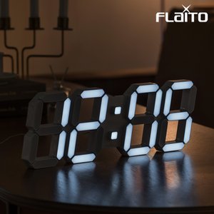 플라이토 국산 플라이토 5세대 인테리어 벽시계 LED