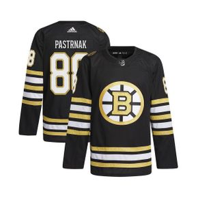 맨즈 데이비드 Pastrnak 블랙 보스턴 브루인스 어센틱 프로 플레이어 저지 - 블랙 7743