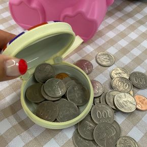 원형 동전지갑 미니파우치 동전지갑 미니파우치
