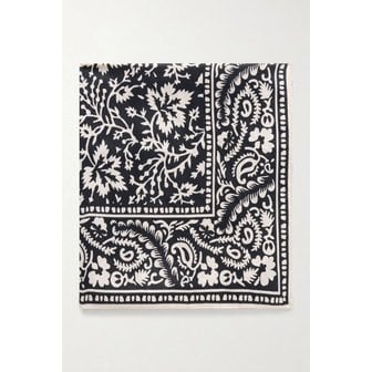 토템 행키 프린트 실크 보일 스카프 46376663162980277