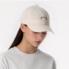 [여주점] SIGNATURE LOGO BALL CAP-LIGHT BEIGE