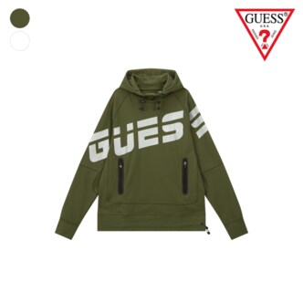 게스 U0BA29KA5N0 Activewear 사선 GUESS 후디 ML8K4301