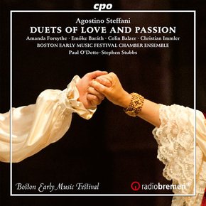 AGOSTINO STEFFANI - DUETS OF LOVE AND PASSION/ PAUL O`DETTE, STEPHEN STUBBS 스테파니: 사랑