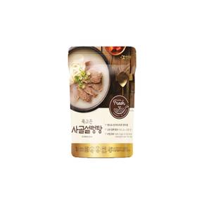 푹고은 사골설렁탕 400g 편 양지살 어르신 환자 간편식
