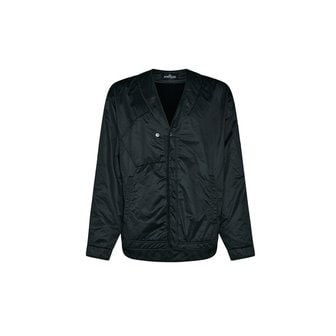 스톤아일랜드 [스톤 아일랜드] 14주년 실키 트윌 TC 로고 와펜 자켓 블랙 771940328 V2029