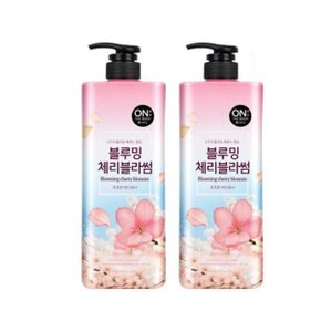 온더바디 플라워 체리블라썸 바디워시 900ml 2개