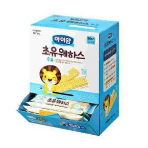 아이얌 초유 웨하스 우유 대용량팩 (6g 50입)