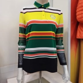 _노원점 SS 선염멀티 스트라이프 요꼬에리 티셔츠 MPW1TS21