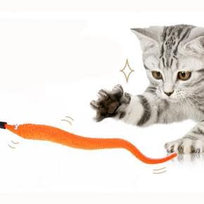 PET 고양이 낚시대 리필 교체 스네이크 테일 카샤 형광 (S30683337)