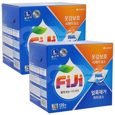 FiJi 피지 파워업 시트 세탁세제 120매 2개