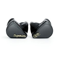 qdc SUPERIOR Piano Black [10mm IEM2pin 큐디시(qdc) 싱글 풀 레인지 다이내믹 드라이버 탑재