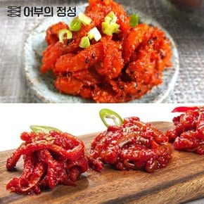 [어부의정성] 속초직송 명태회 무침(500g)+낙지 젓갈(500g) 총1kg