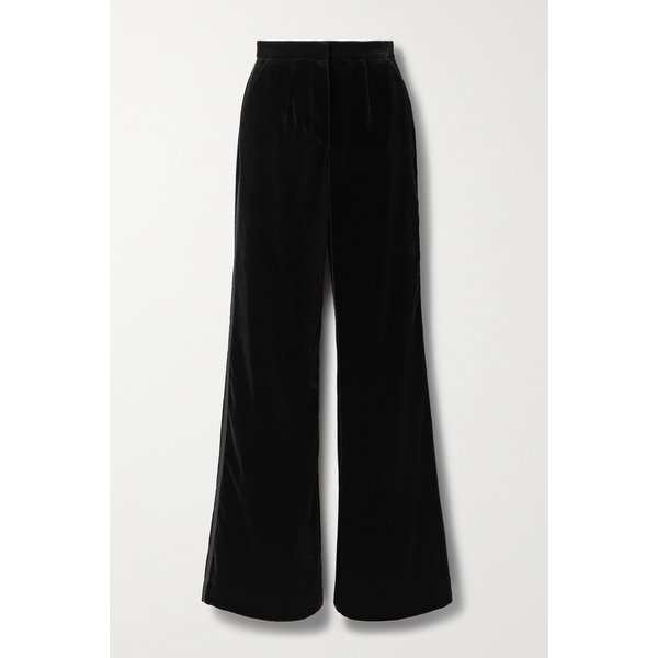 코스타렐로스 Juleen Cotton-velvet Wide-leg Pants 블랙 11452292645733453