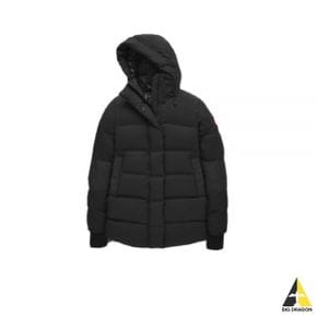 CANADA GOOSE 캐나다구스 여성 앨리스턴 클래식핏 쇼츠 다운패딩 블랙 5076L