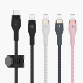 프로 플렉스 USB-C to 라이트닝 아이폰 고속 충전 케이블 1M CAA011bt1M MFI 인증