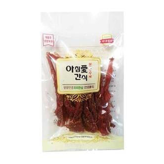  아침애 수제간식오리안심브로콜리60g 애견간식 강아지