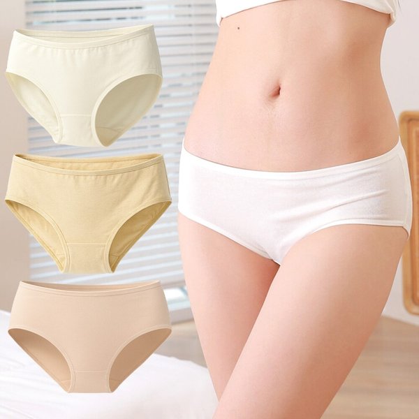 순수 면팬티 부드러운 순면팬티 10매세트 데일리 삼각 여성팬티 요일팬티 빅사이즈