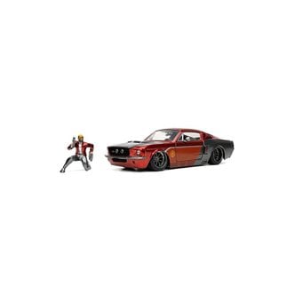  1 24 MARVEL GUARDIANS OF THE GALAXY 1967 SHELBY GT-500 w STAR-LOAD 스타로드 미니카