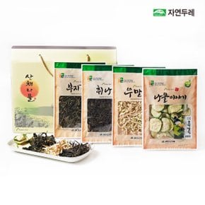 산채나물세트2호(취나물80g+무말랭이200g+부지갱이80g+호박고지130g)