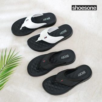  [슈즈원] 가볍고 편안한 남성용 여름 패션 조리 지압조리