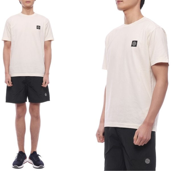[부산점] 26SS 남성 로고 패치 반팔티셔츠 (L1S152100027 S0013 V0093 26S)