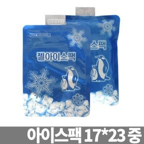 젤 아이스팩 17x23 중 얼음팩 냉동팩 쿨팩 냉찜질팩