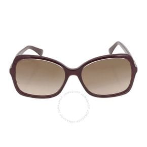 5233290 Jimmy Choo Brown Gradient Square Ladies Sunglasses