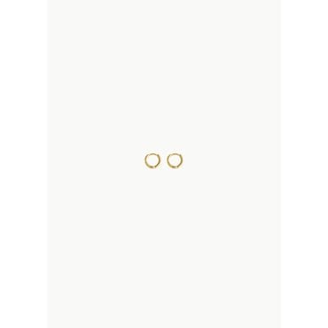샵아모멘토 소피부하이 25SS Gold Medium Edo Hoops, Gold