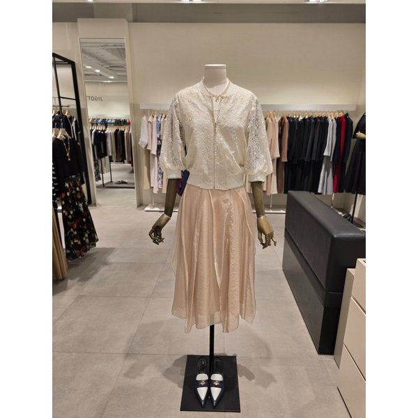 [파주점] 세트 레이스 블루종 + 니트 나시 + 스커트 JS4B0JP801,JS4B1PO501,JS5B0SK371