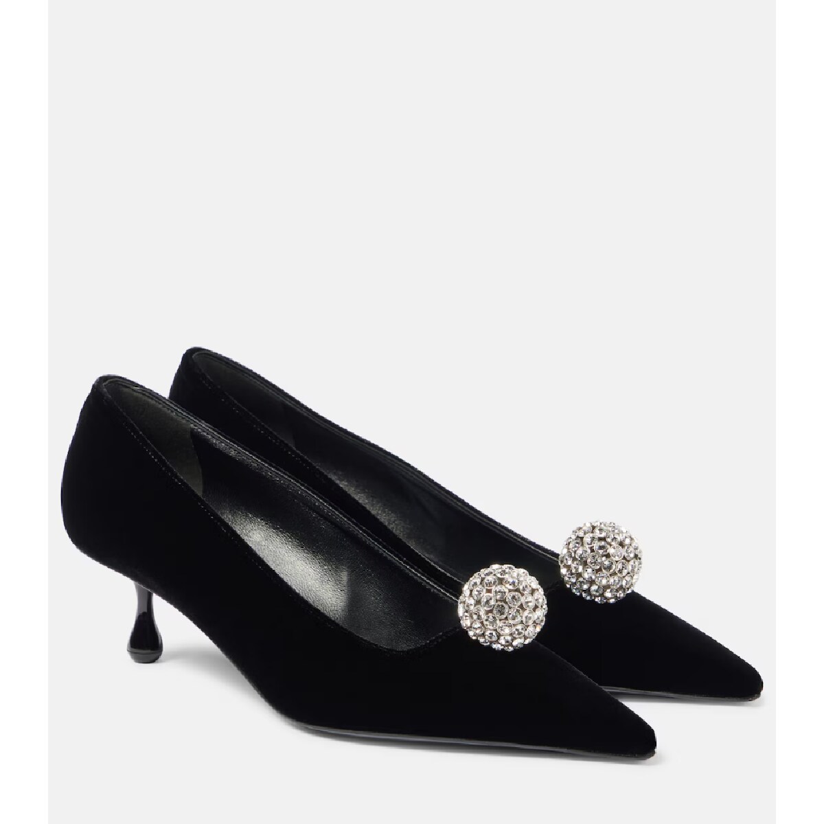 【関税&送料込】Amina Muaddi Anok Mule Sandals In Satin AMINA MUADDI Anok mule sandals in satin