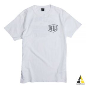 DEUS 24SS IBIZA ADDRESS TEE (T_DMW91808C-WHT) (이비자 어드레스 티)