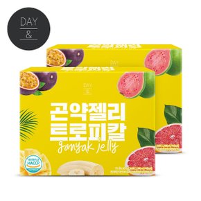 데이앤 트로피칼 곤약젤리 130ml x 10포 2박스(총20팩)