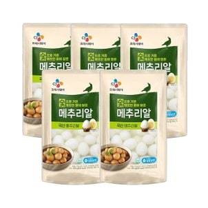 CJ제일제당 깐메추리알 450g x5개