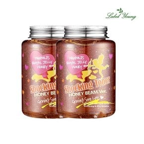 쇼킹토너 꿀광버전 250ml 2개 꿀광보습+각질케어/올인원 수분영양크림