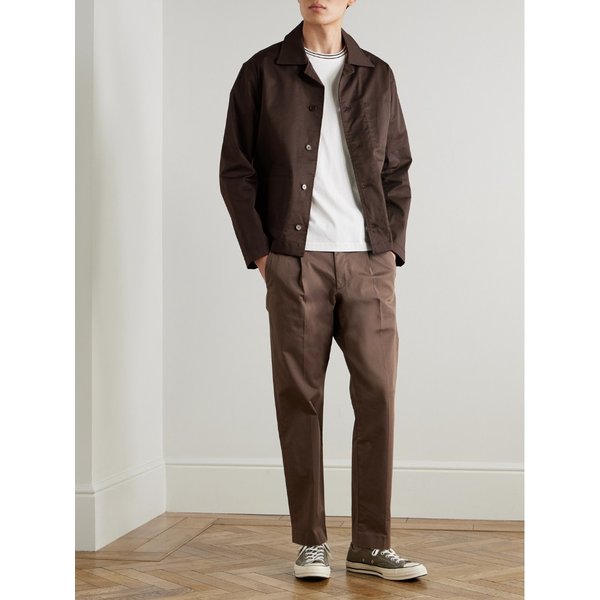 NN.07 빌 1804 스트레이트 레그 코튼 블렌드 팬츠 46376663163026308