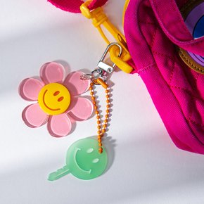 찰랑찰랑 스마일키 키링 가방 백팩 열쇠고리 우정 커플 친구 선물 키홀더