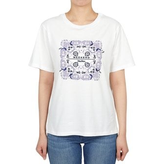 막스마라 [부산점] 위켄드 막스마라 웨스트 반팔 티셔츠 WEST 006 2615971041